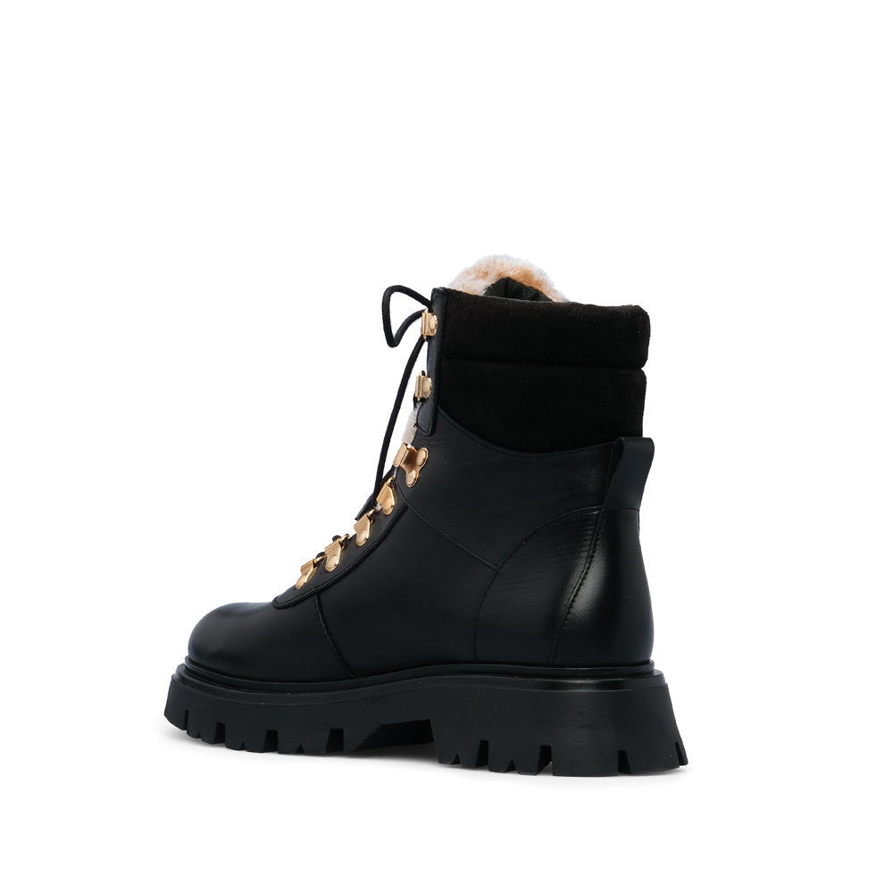 Botim Militar Mulher Pele Preto