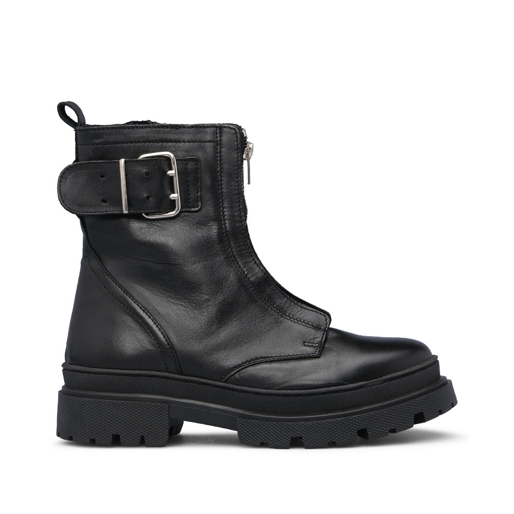 Botim Militar Mulher Pele Preto