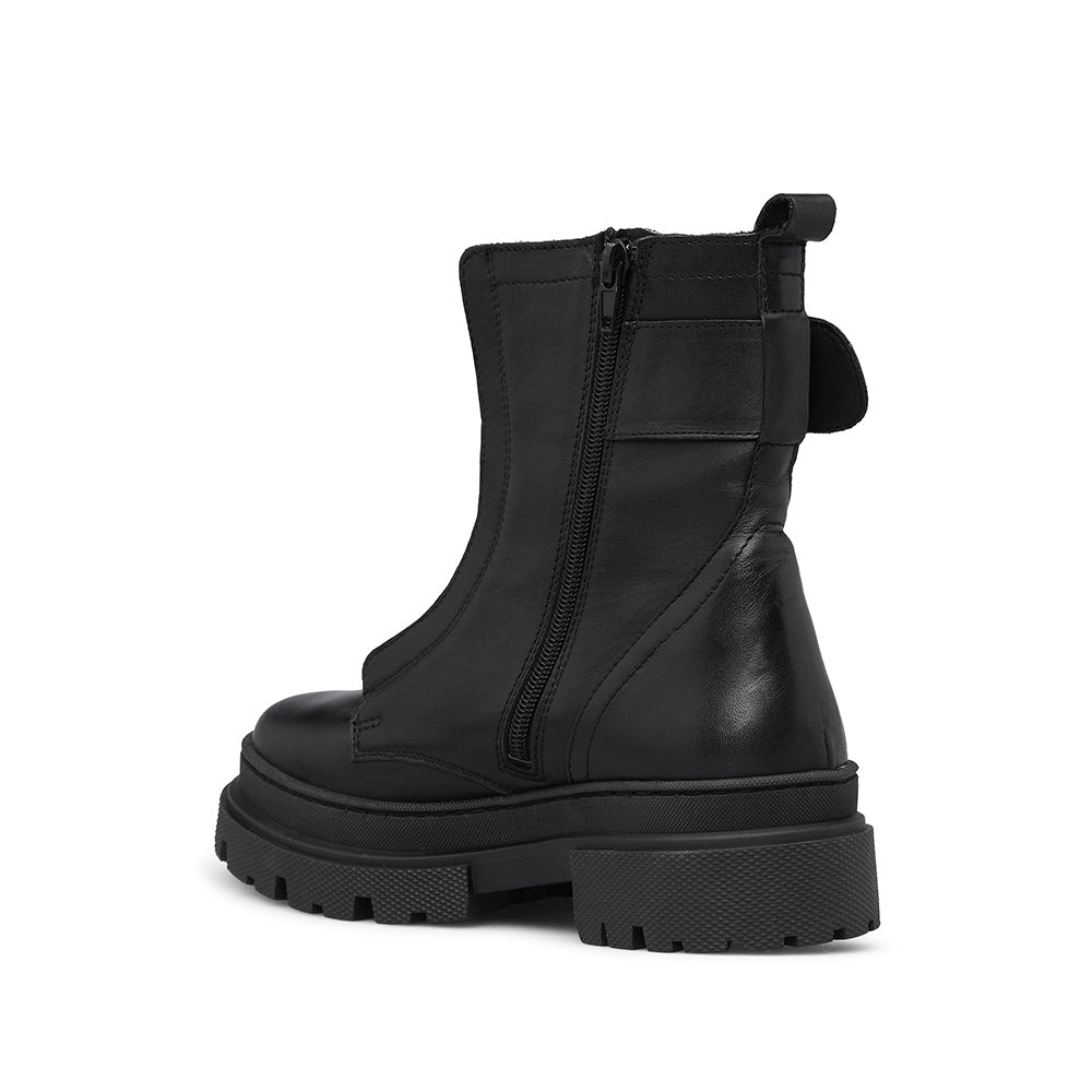 Botim Militar Mulher Pele Preto