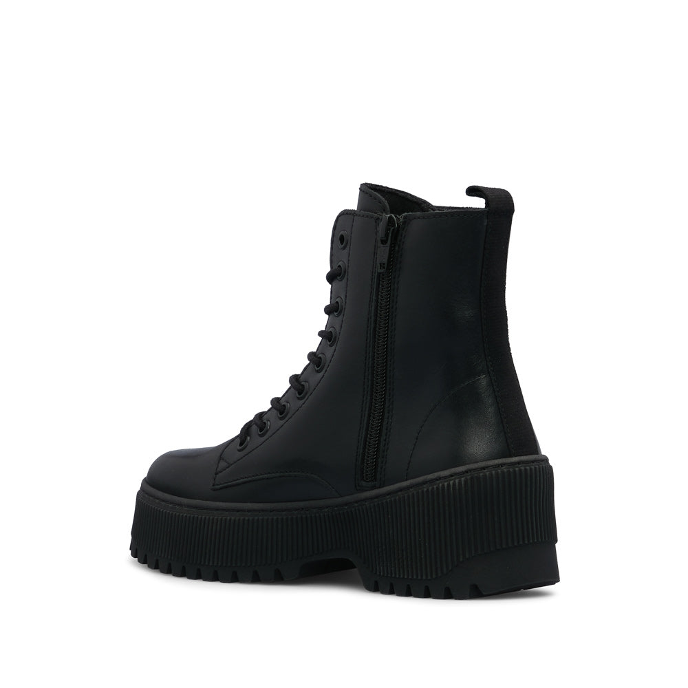 Botim Militar Mulher Pele Preto