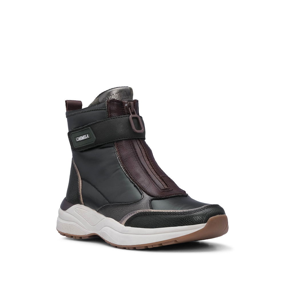 Bota Desportivo Cunha Mulher Pele Kaky