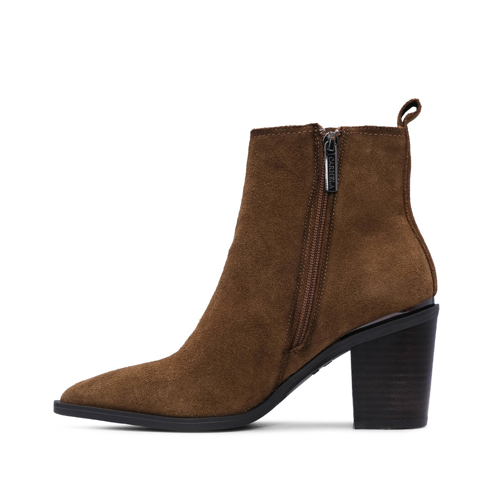 Bota Clássico Mulher Camurça Camel
