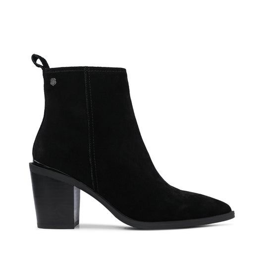 Bota Clássico Mulher Camurça Preto