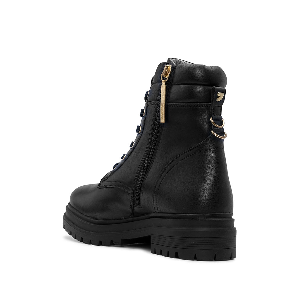 Botim Militar Mulher Pele Preto