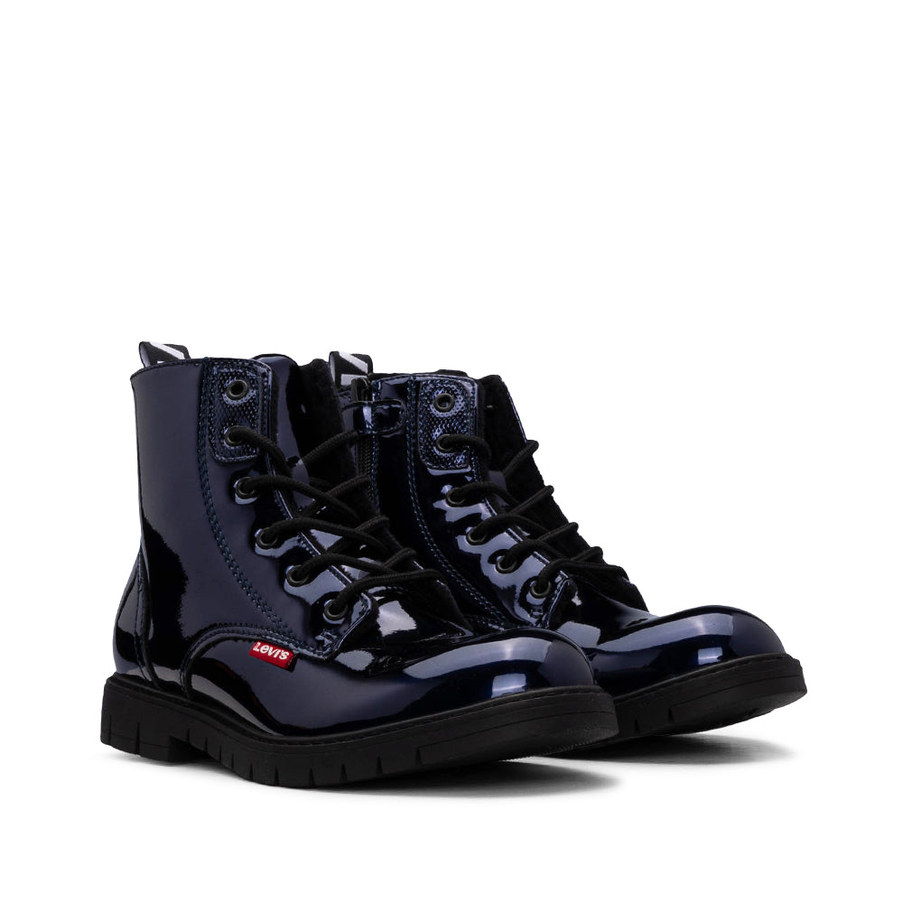 Bota Militar Mulher Azul