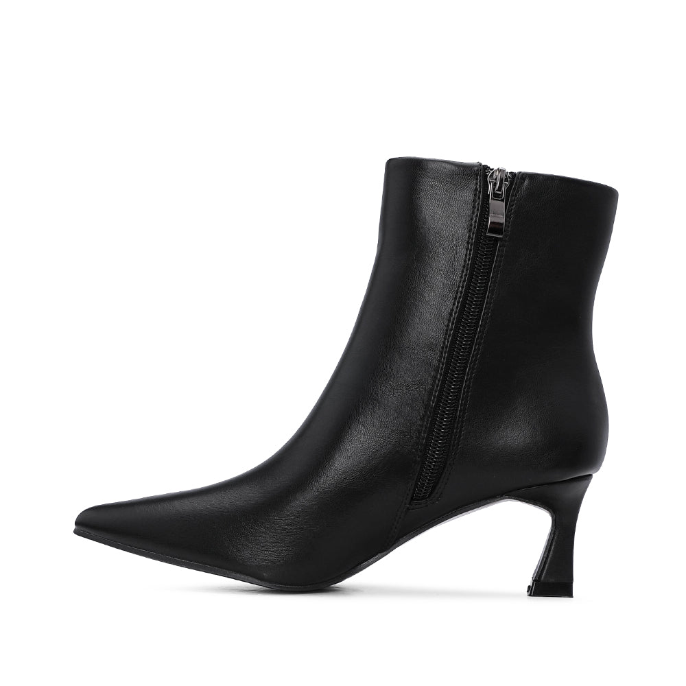 Botim Salto Alto Mulher Preto