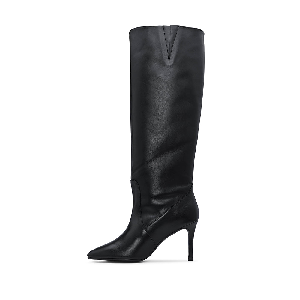 Bota Clássico Mulher Pele Preto