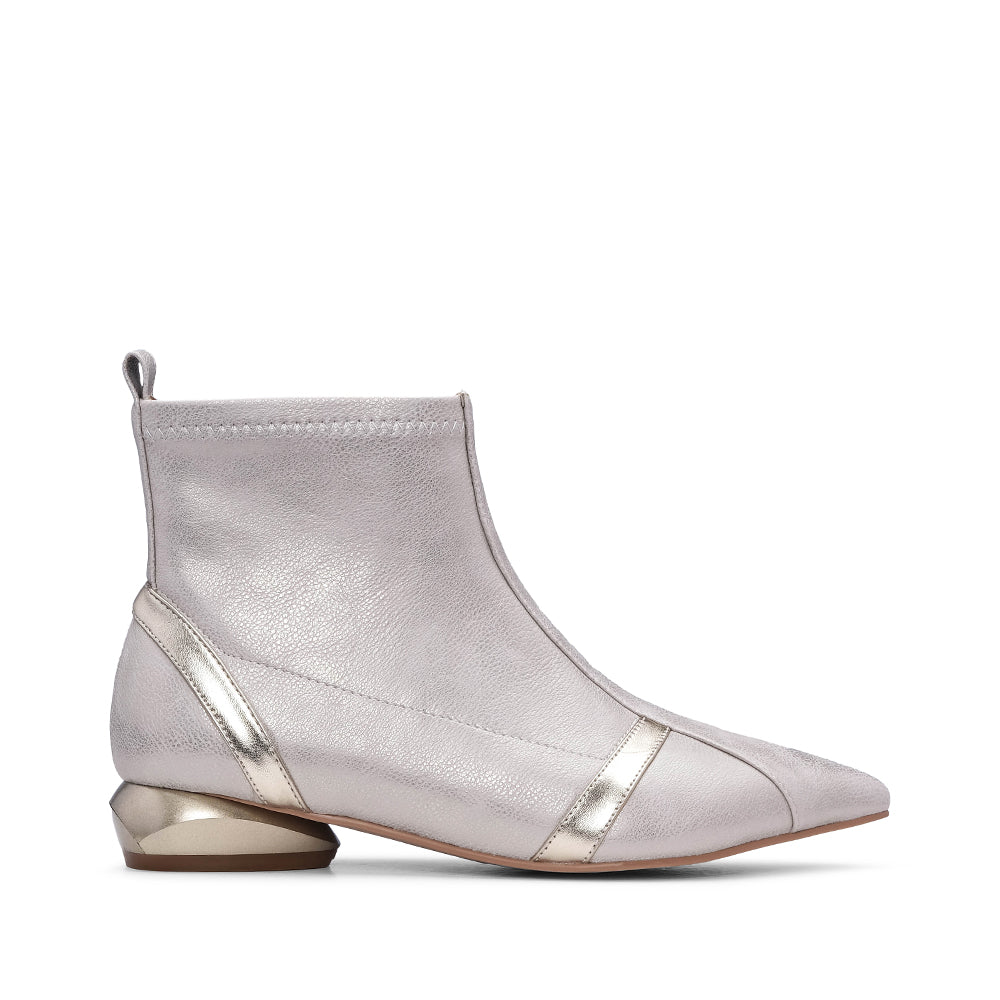 Botim Casual Mulher Pele Dourado