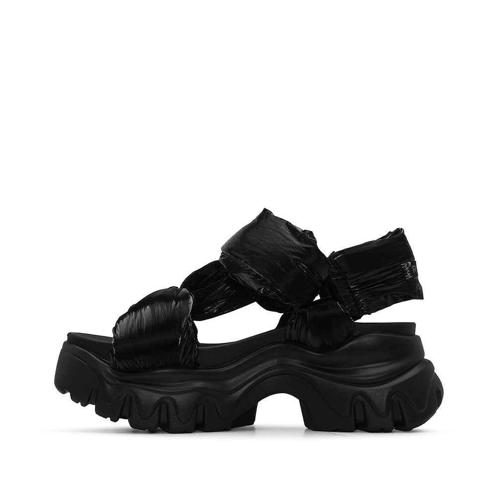 Sandália Plataforma Mulher Preto