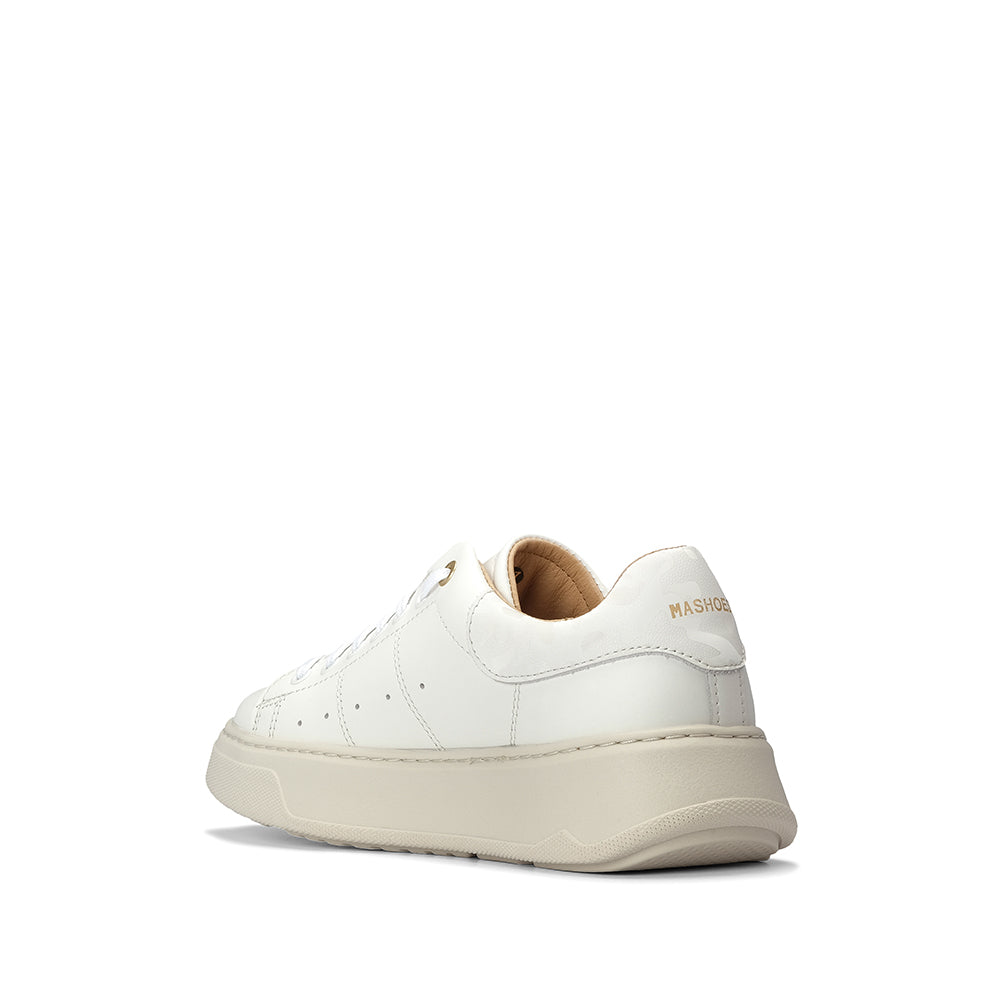 Sapatilha Casual Mulher Pele Branco
