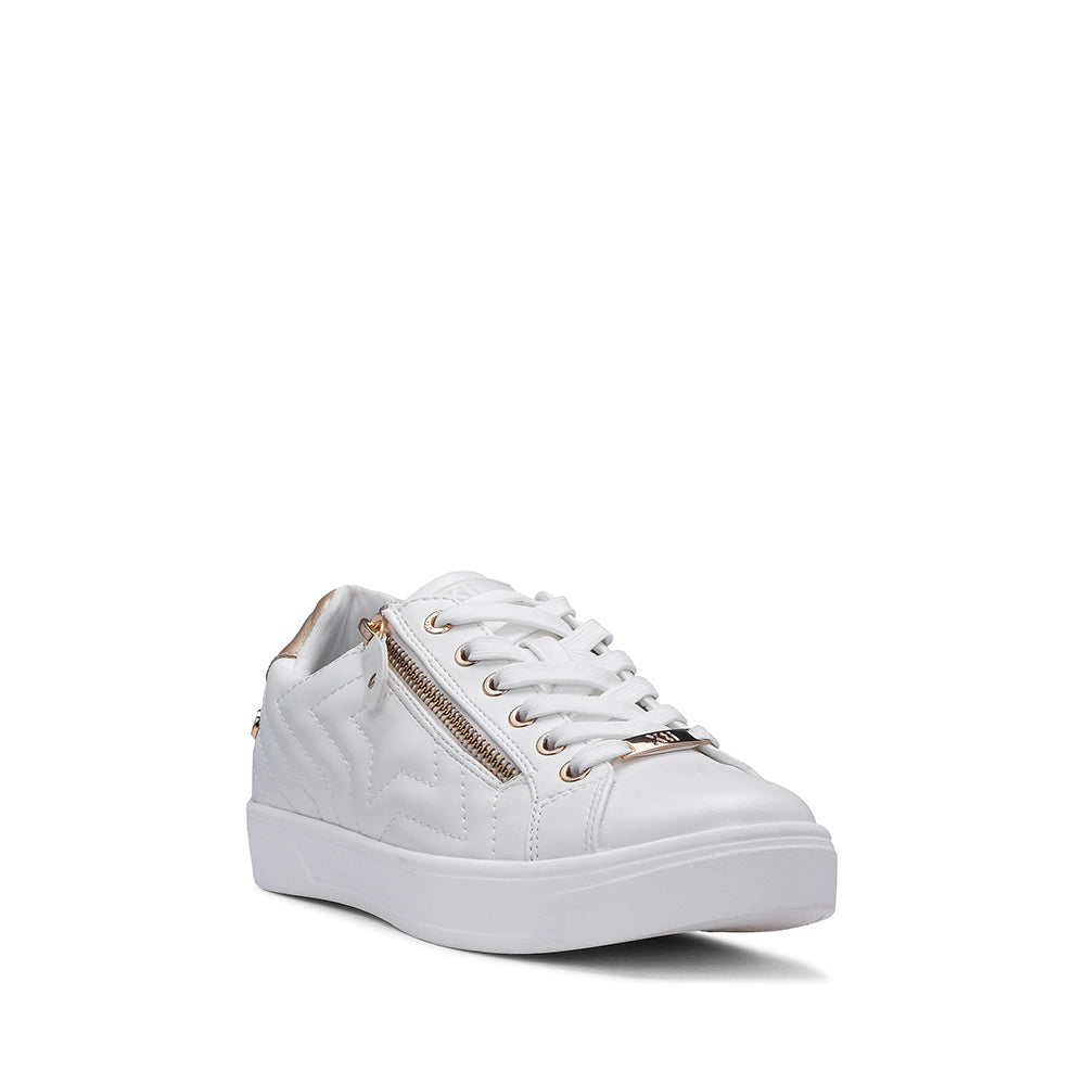 Sapatilha Casual Mulher Pele Sintética Branco