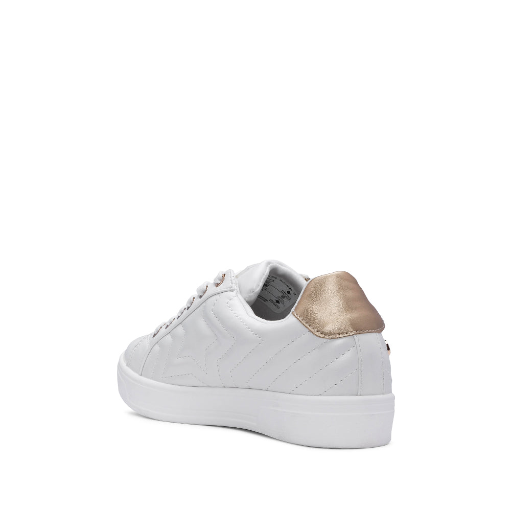 Sapatilha Casual Mulher Pele Sintética Branco