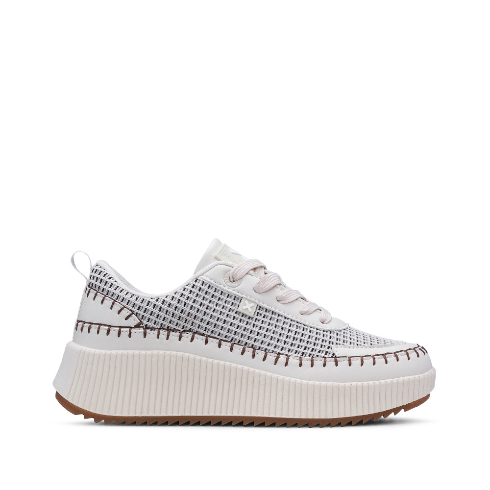 Sapatilha Casual Mulher Pele Sintética Bege