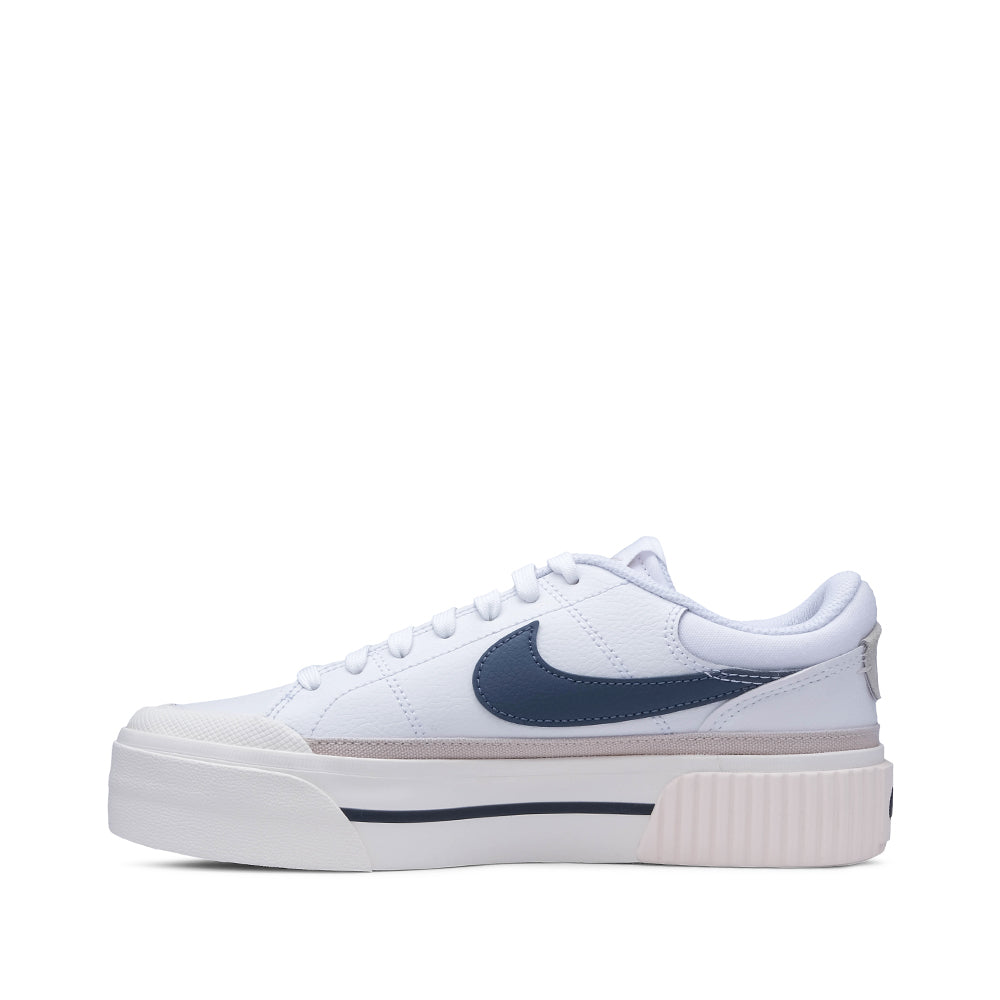 Sapatilha Casual Mulher Court Legacy Lift Branco