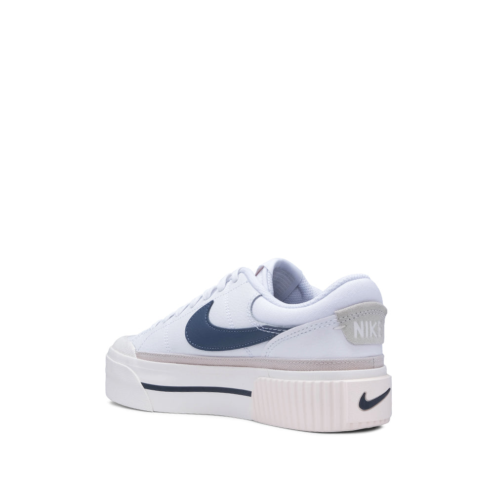 Sapatilha Casual Mulher Court Legacy Lift Branco