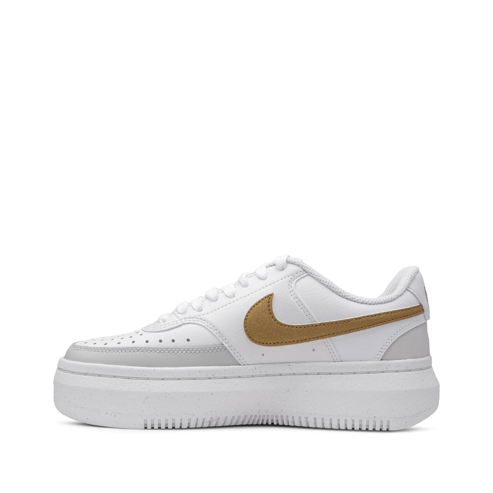 Sapatilha Casual Mulher Court Vision High Bege