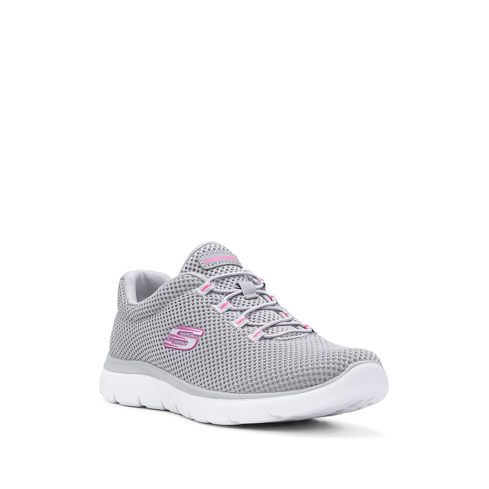 Sapatilha Desportivo Mulher Têxtil Cinzento