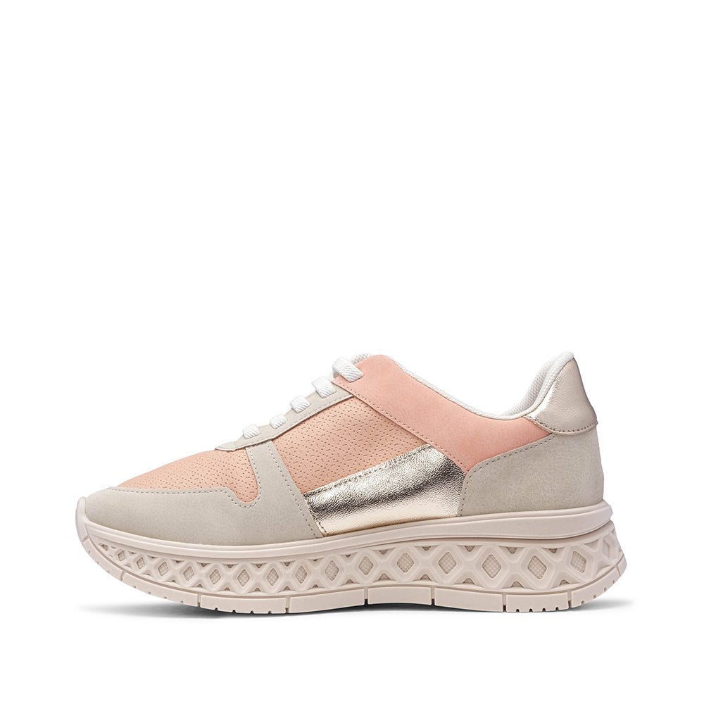 Sapatilha Casual Mulher Camurça Rosa