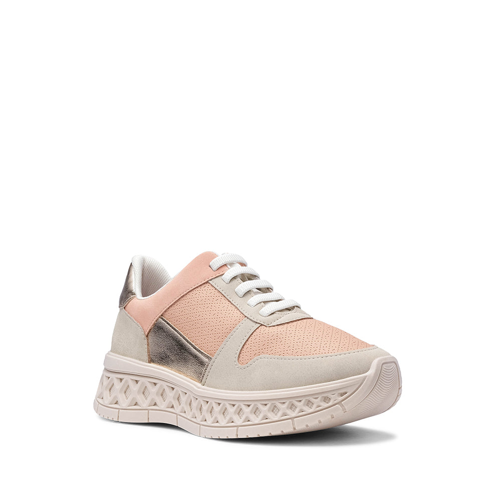 Sapatilha Casual Mulher Camurça Rosa