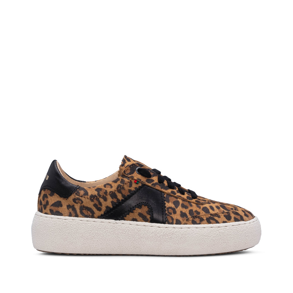 Sapatilha Casual Mulher Pele Leopardo