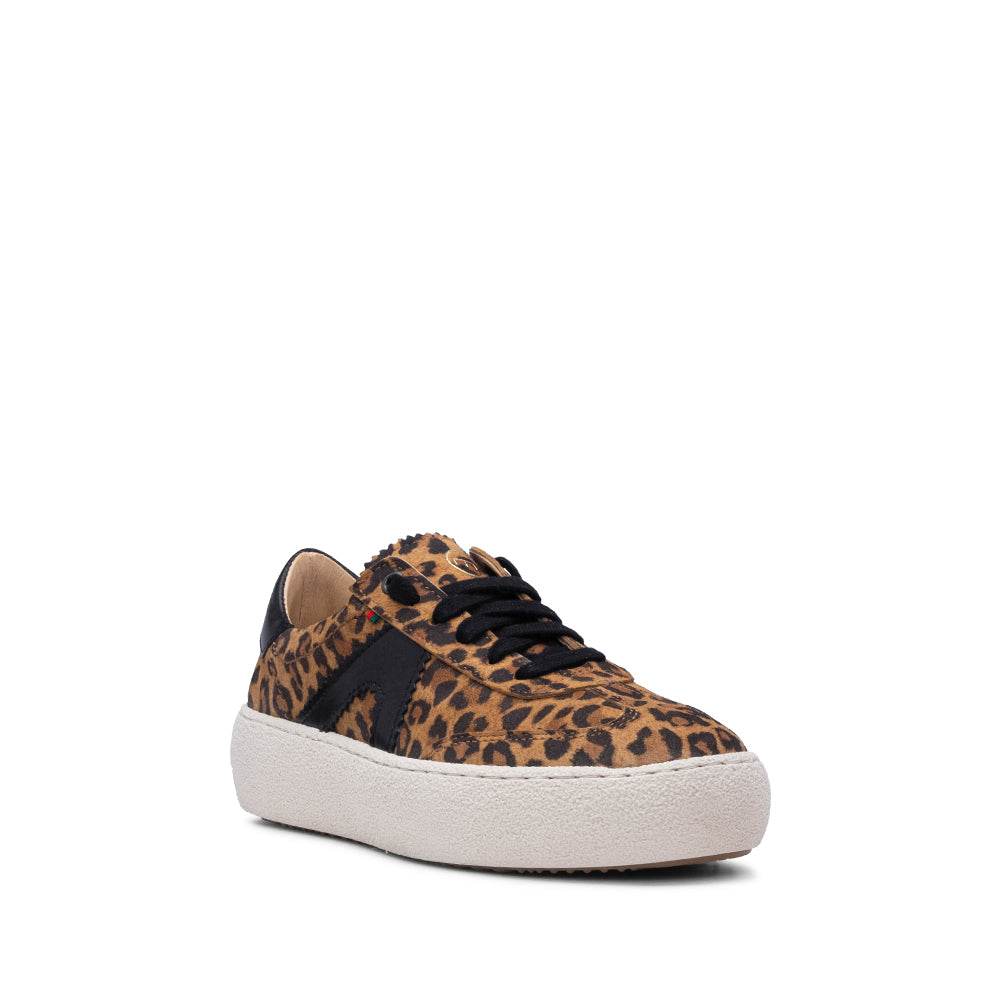 Sapatilha Casual Mulher Pele Leopardo