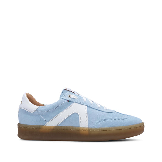 Sapatilha Casual Mulher Camurça Azul Celeste