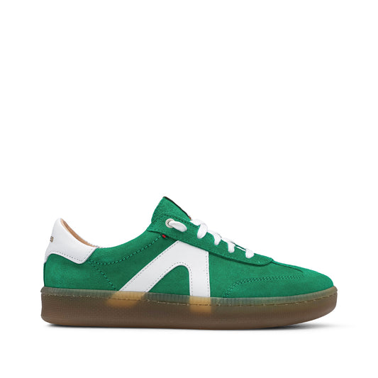 Sapatilha Casual Mulher Camurça Verde