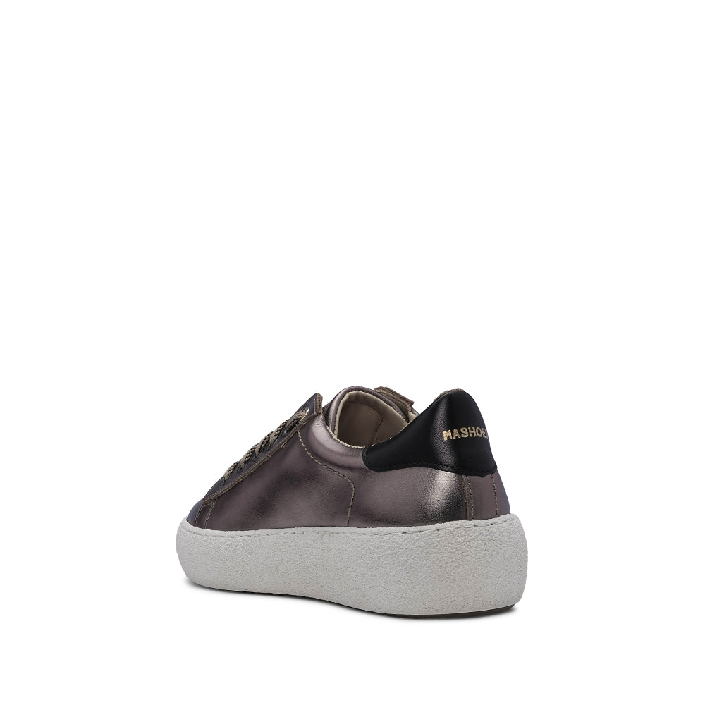 Sapatilha Casual Mulher Metalizado Bronze