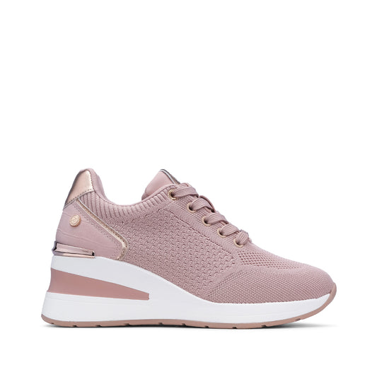 Sapatilha Desportivode  Cunha Mulher Nude