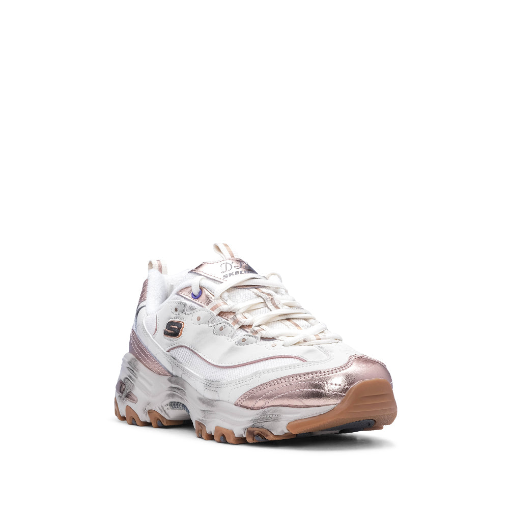 Sapatilha Desportivo Mulher Branco E Rosa
