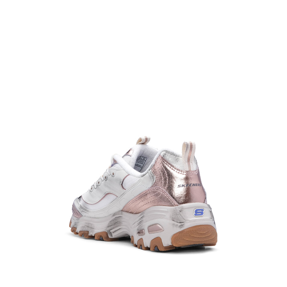 Sapatilha Desportivo Mulher Branco E Rosa