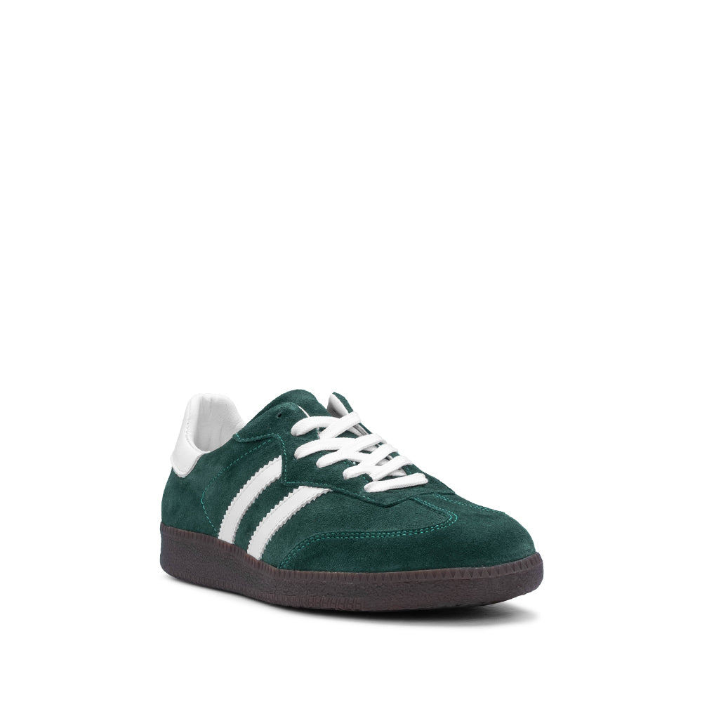 Sapatilha Casual Mulher Camurça Verde