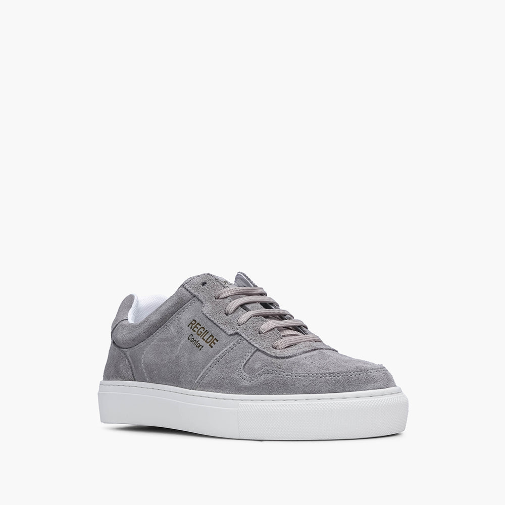 Sapatilha Casual Mulher Camurça Cinzento