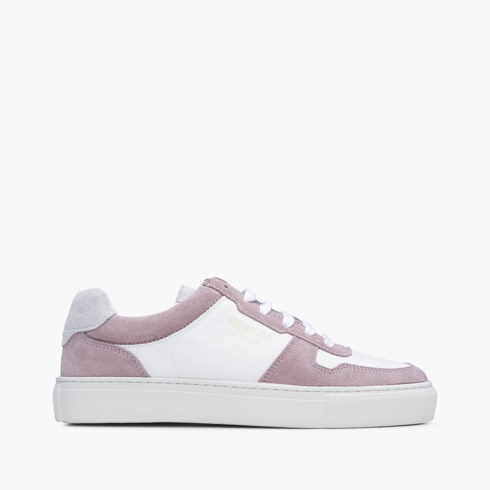 Sapatilha Casual Mulher Camurça Rosa