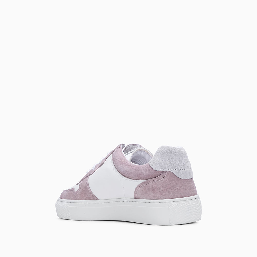 Sapatilha Casual Mulher Camurça Rosa