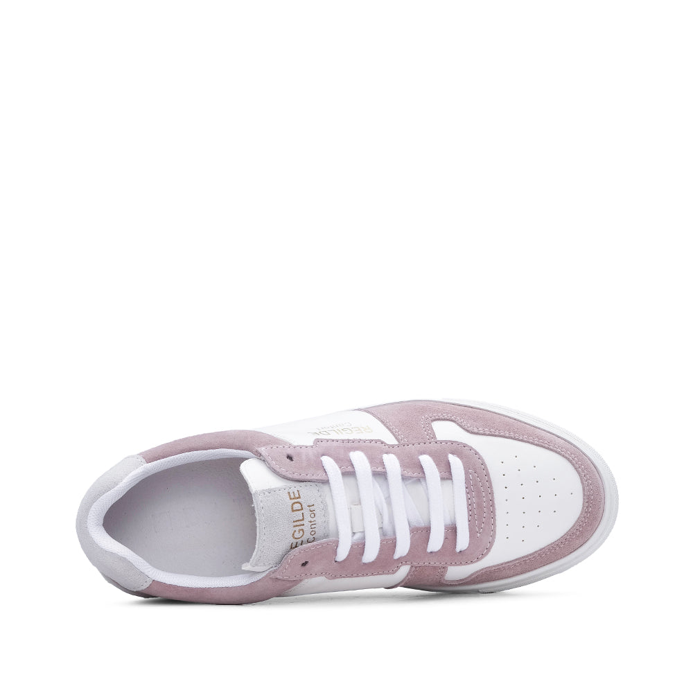 Sapatilha Casual Mulher Camurça Rosa