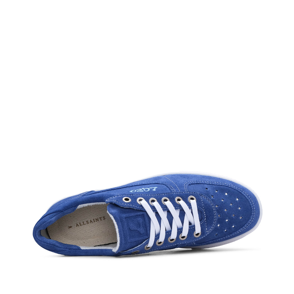 Sapatilha Casual Mulher Camurça Azul