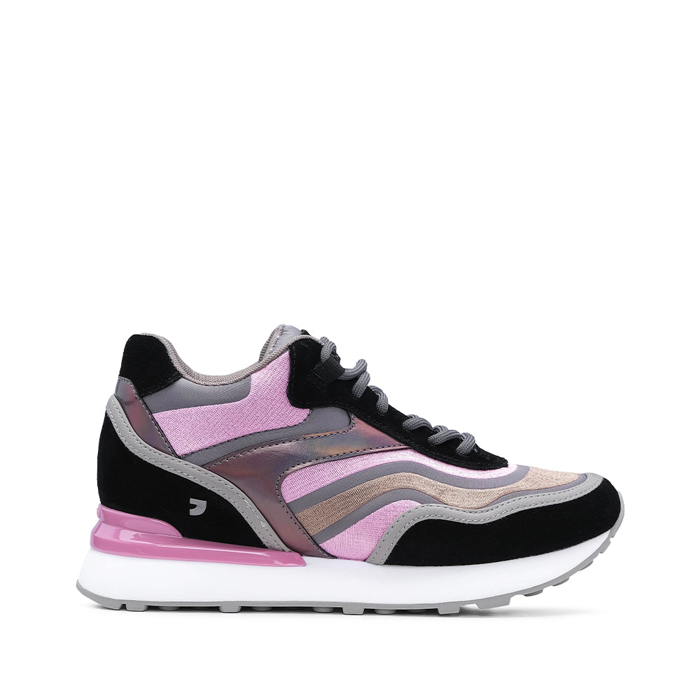 Sapatilha Casual Mulher Camurça Rosa