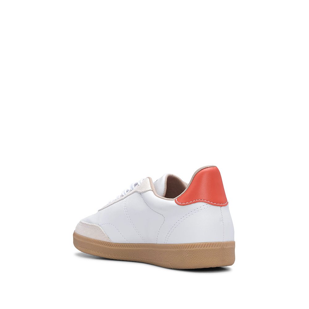 Sapatilha Casual Mulher Pele Sintética Branco