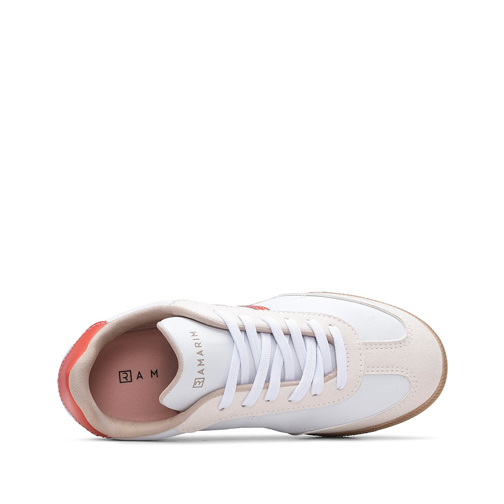 Sapatilha Casual Mulher Pele Sintética Branco