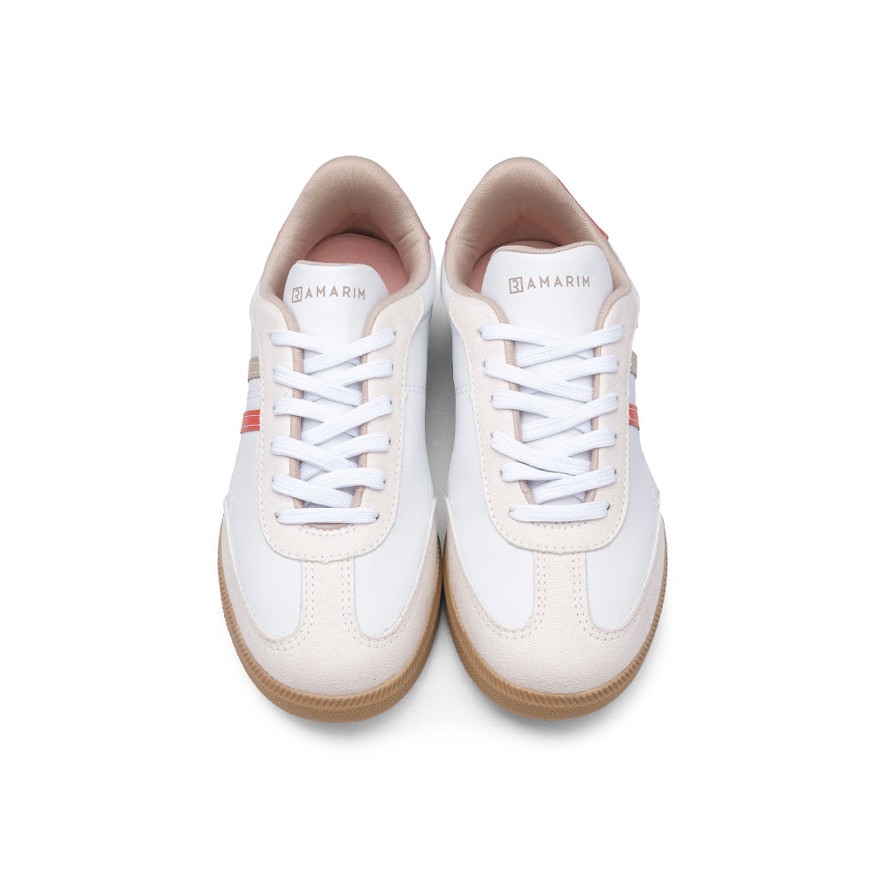 Sapatilha Casual Mulher Pele Sintética Branco