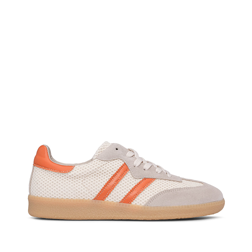 Sapatilha Casual Mulher Têxtil Laranja