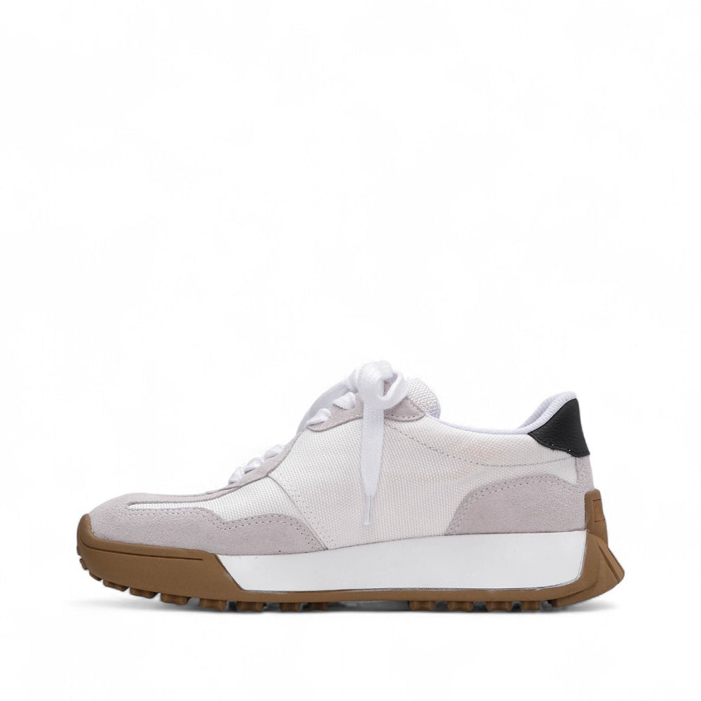 Sapatilha Casual Mulher Branco E Preto