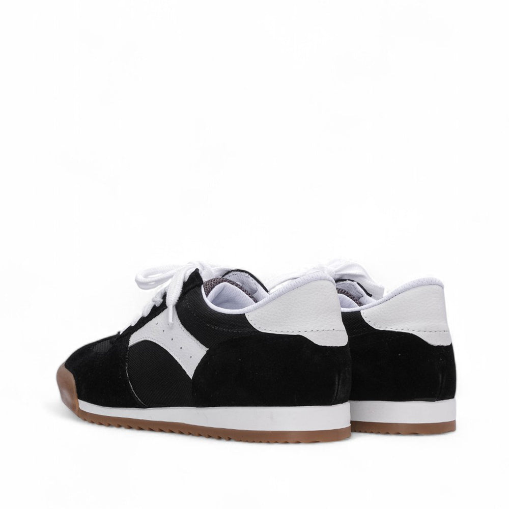 Sapatilha Casual Mulher Camurça Preto