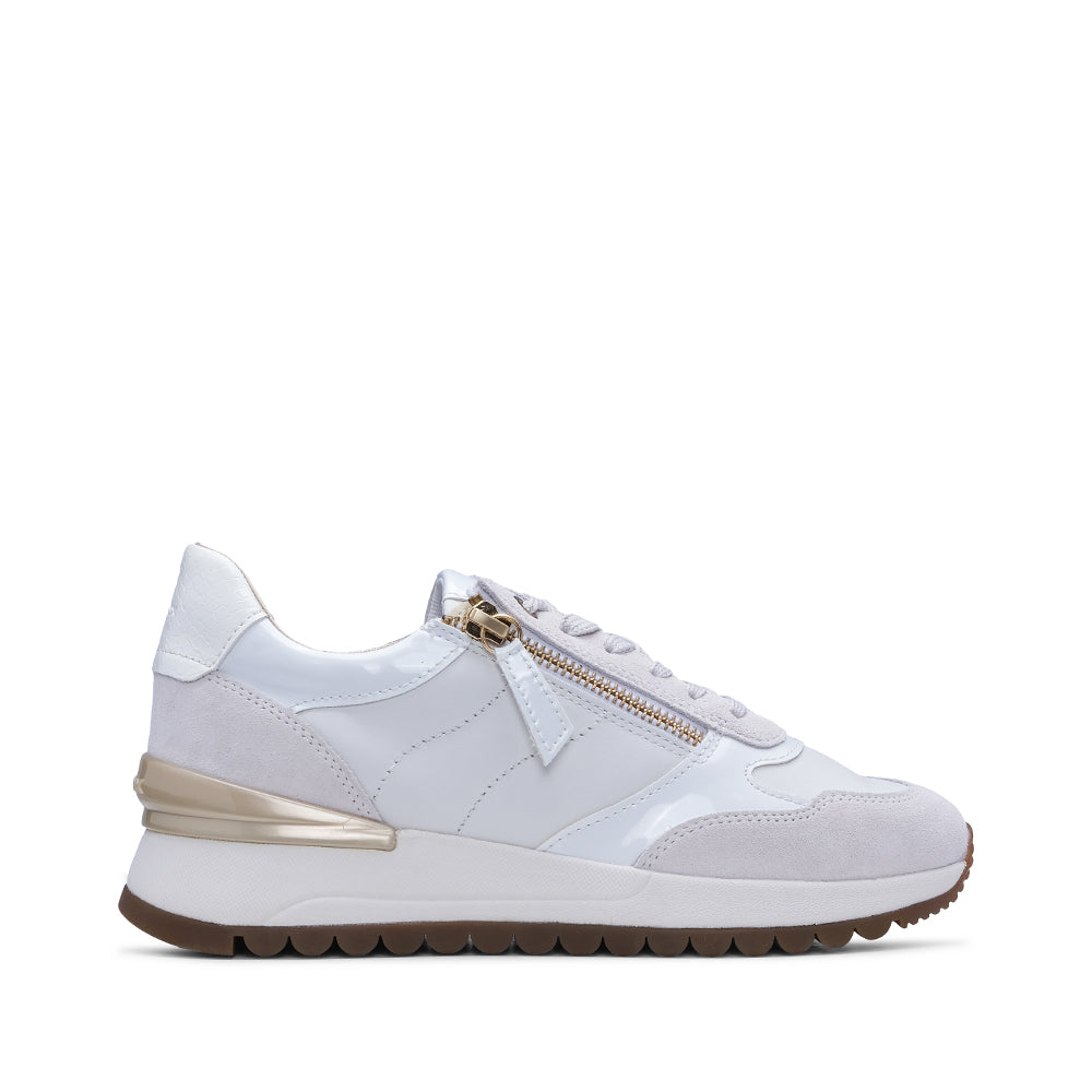 Sapatilha Casual Mulher Pele Branco