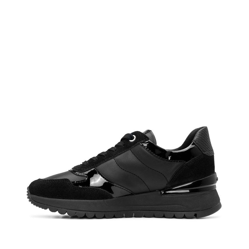 Sapatilha Casual Mulher Pele Preto