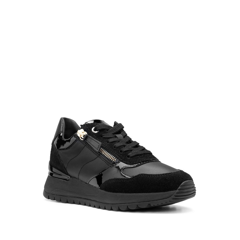 Sapatilha Casual Mulher Pele Preto