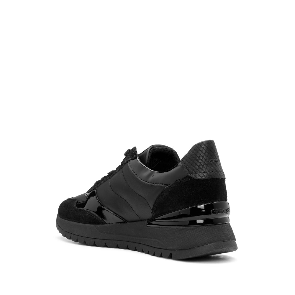 Sapatilha Casual Mulher Pele Preto
