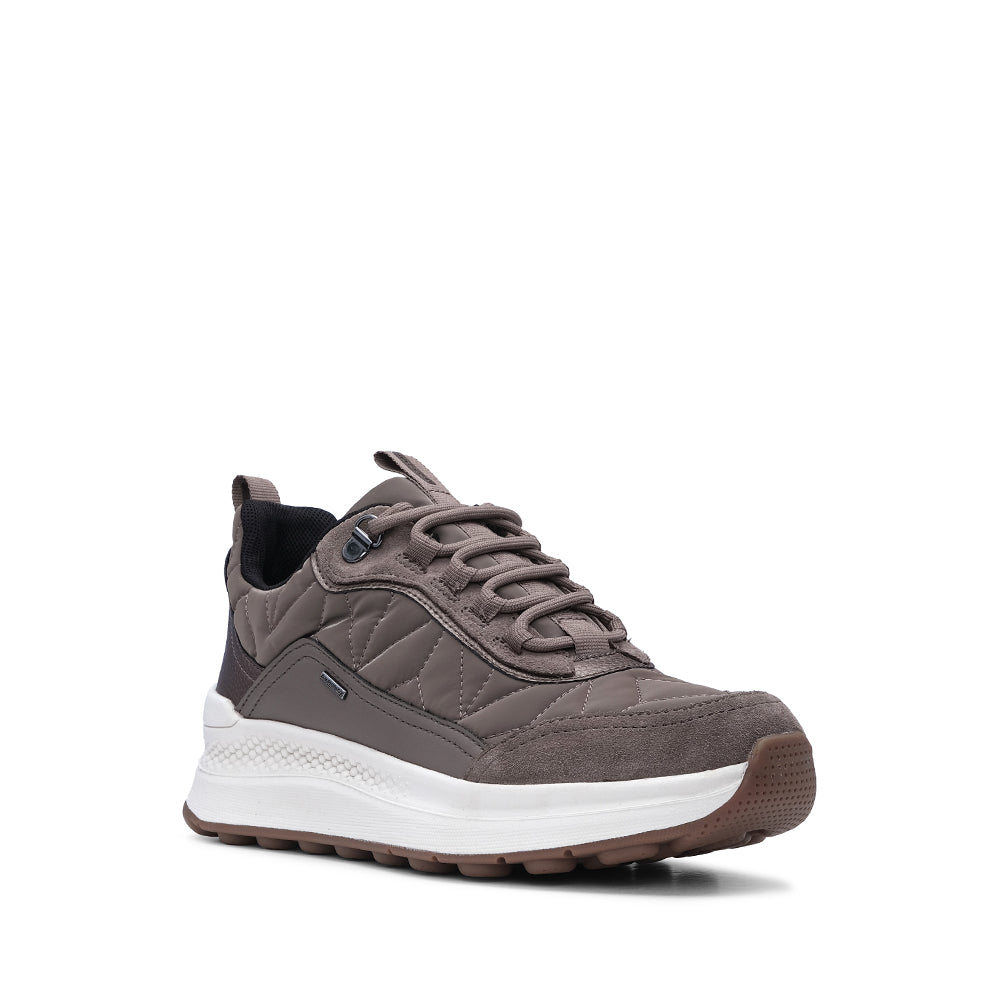 Sapatilha Casual Mulher Pele Taupe