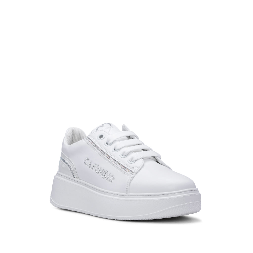 Sapatilha Casual Mulher Pele Sintética Branco